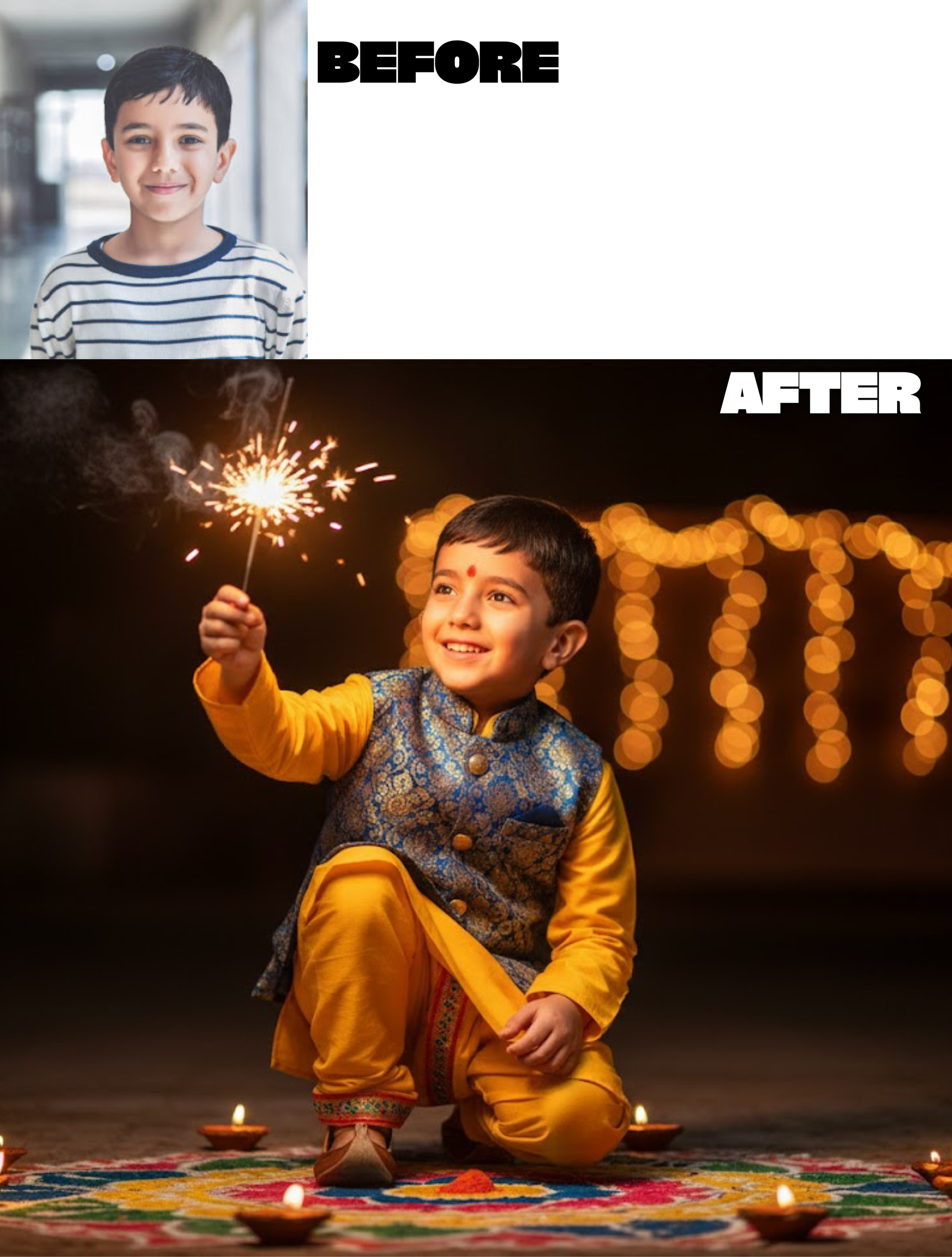 Diwali Vibes: 250+ AI Prompts for Family & Solo Shoots