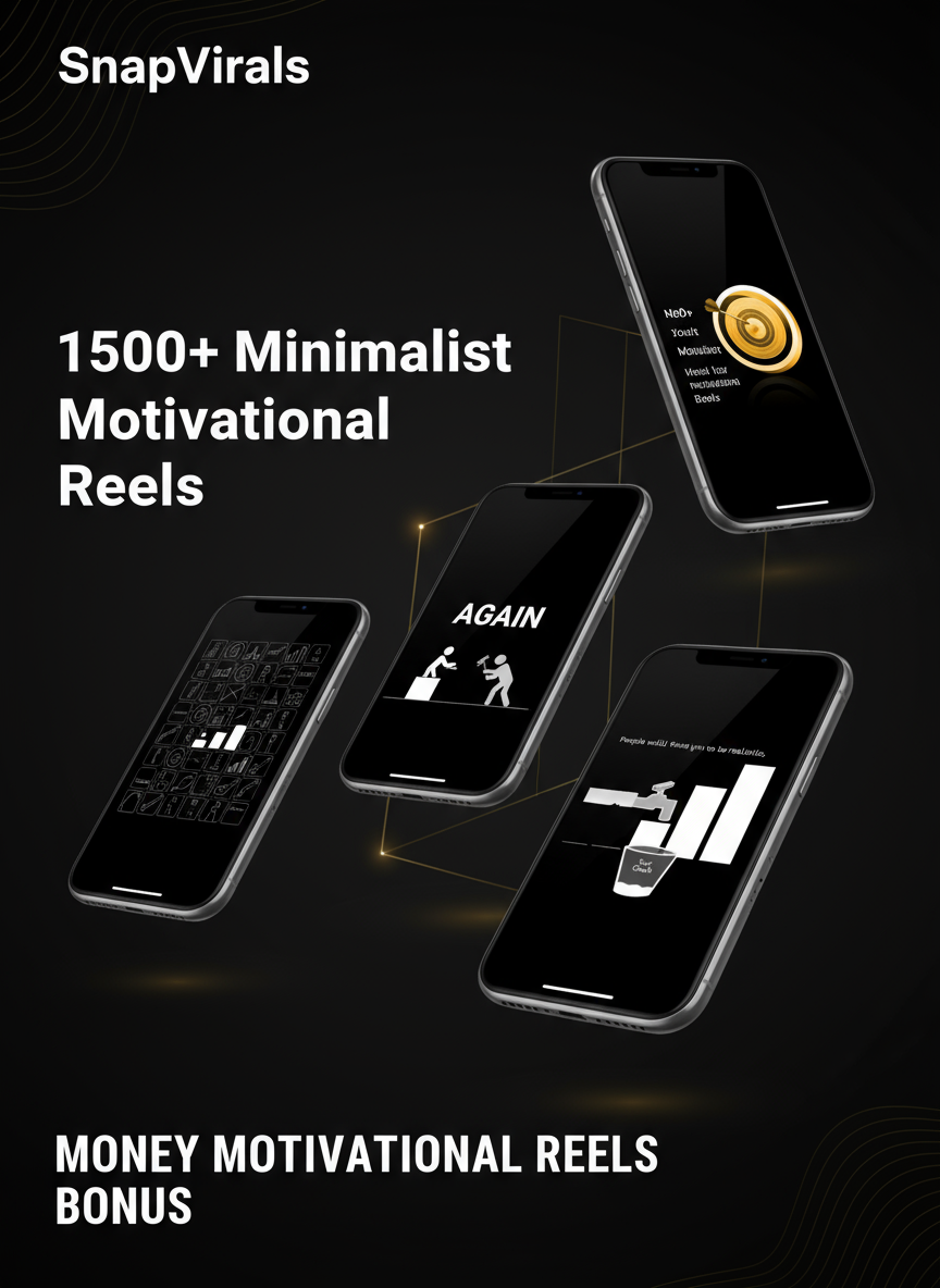 1500 + Ready to post animation Reels Pack